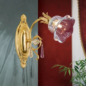 Aplica de perete design clasic LA BOHEME, auriu