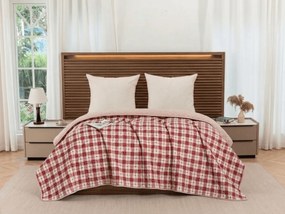 Cuvertura de pat TARTAN HEART, colorata Dimensiune: 220 x 240 cm