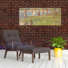 Tablou - Georges Seurat, Study for "La Grande Jatte", reproducere (120x50 cm)