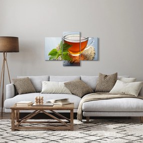 Tablou cu ceașca cu ceai (90x60 cm)