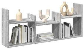 vidaXL Dulap de perete, gri sonoma, 100x18x40 cm, lemn prelucrat