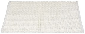 Covoraș de baie alb din material textil 50x80 cm Ecoli – Wenko
