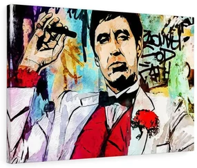 Tablou canvas Tony Montana 120x80 cm