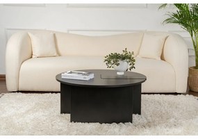 Măsuță de cafea Moira Wood Black