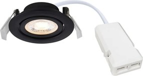Spot LED incastrabil directionabil Monolo negru