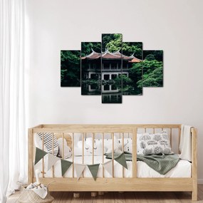 Tablou cu grădina japoneză națională (150x105 cm)