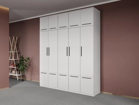 Set mobila dormitor complet Alb Levi C25