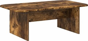 vidaXL Masă de cafea Stejar fumuriu 93 x 53 x 33 cm Lemn compozit