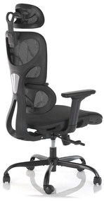 Scaun de birou Gothard, negru