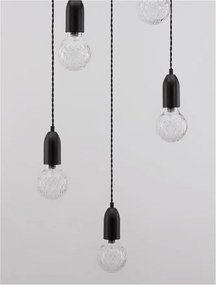 Lustra moderna cu 5 pendule design minimalist VEDA
