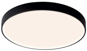 Plafoniera LED CCT, dimabila, diametru 50cm, negru, CUMBUCO II MA-8839