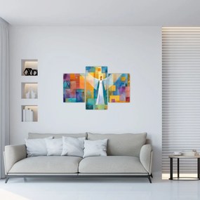 Tablou - Înger geometric (90x60 cm)