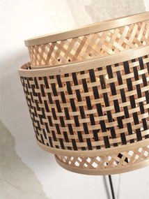 Aplica de perete eco din bambus Bhutan/Shade 2520 bl/nat, nat