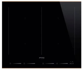 Plita incorporabila cu inductie Smeg SIM6644R, 60 cm latime