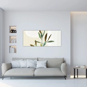 Tablou - Acuarelă ramură N⁰2 (120x50 cm)