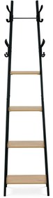 Cuier cu rafturi GD-170 OAK, stejar sălbatic