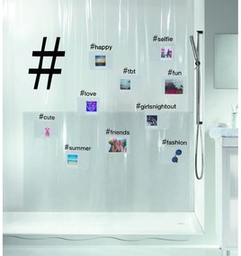 Perdea de duș 180x200 cm Hashtag – Spirella