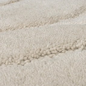 Covor tip traversă crem țesut manual din lână 60x230 cm Mesmerise Natural – Flair Rugs