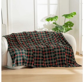 Patura Cocolino microplus GLENMOORE, verde Dimensiune: 160 x 200 cm