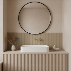 Baterie de lavoar incastrata Rea Clif auriu periat