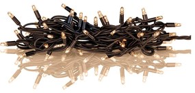 Ghirlandă luminoasă cu 100 becuri, lungime 10 m cu model de Crăciun Chrissline – Markslöjd