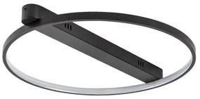 Rabalux 71344 - Plafonieră BELIZA LED/45W/230V 3000K 50x55 cm neagră