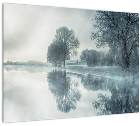 Tablou cu natura iarna (70x50 cm)