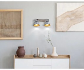 Spot GÜNTHER 2xE27/60W/230V Globo 15366Z-2