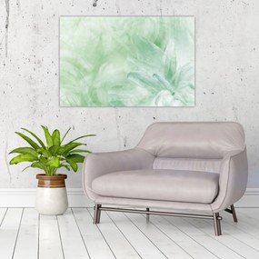 Tablou - Floare verde (90x60 cm)