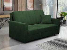 Canapea extensibilă Clovea Bis Premium III (Verde închis) (cu sp. depozitare). 1105449