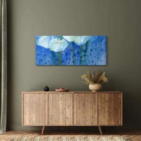 Tablou - Lalele albe (120x50 cm)