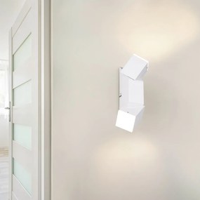 Aplică de perete albă LED Raglan – Trio
