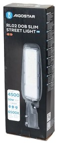 Lampă LED stradală Aigostar LED/50W/230V 6500K IP65