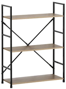 Raft GD-223 OAK Stor, 3 etajere, 58,5 x 23,5 x80,5 cm, 3 etaje