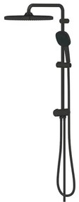 Coloana de dus negru mat Grohe Tempesta Cosmopolitan 250 Cube fara baterie