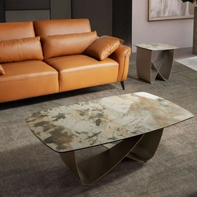 Masuta de cafea design LUX Marble