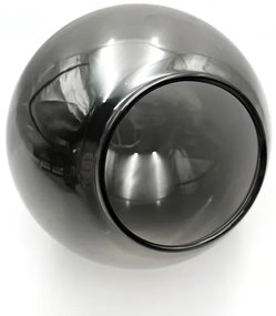 Brilagi - Lustră aplicată MALIVA 3xE14/15W/230V crom mat/sticlă fumurie