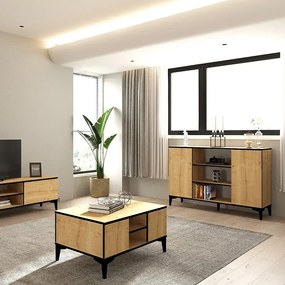 Consola Susana hol culoare stejar 140 cm