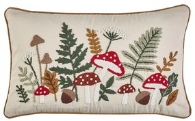 Pernă decorativă din bumbac 30x50 cm Embroidery Woodland – Catherine Lansfield