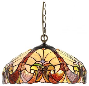 Lustră TIFFANY XX cu lanț, 2xE27/60W/230V - Prezent 1700