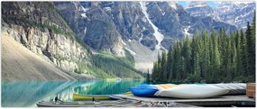 Tablou - Moraine Lake (120x50 cm)