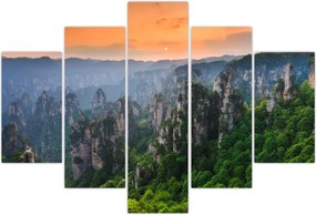 Tablou - Parcul forestier național Zhangjiajie (150x105 cm)
