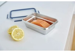 Caserolă Tefal 0,8 l MSEAL STEEL albastru/oțel inoxidabil