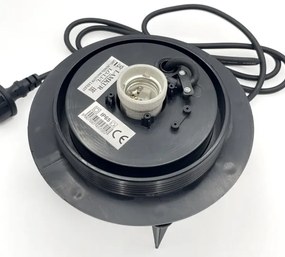 Lampă decorativă de exterior LUMISTONE 1xE27/15W/230V IP65 Ø 38 cm