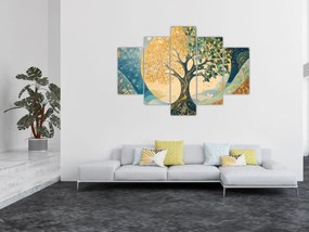Tablou – Arborele vieții în lună (150x105 cm)