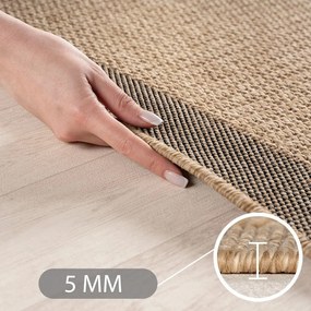 Covor pentru exterior și interior maro 140x200 cm Timber 1402 – Ayyildiz Carpets