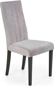 Scaun DIEGO 2, negru/gri, 47x59x99 cm