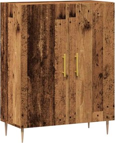 vidaXL Dulap, lemn vechi, 69,5x34x90 cm, lemn prelucrat