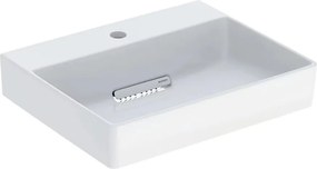 Lavoar pe mobilier Geberit One cu scurgere speciala 50 cm alb cu orificiu baterie