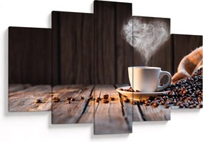 Tablou - Timp pentru cafea (150x105 cm)